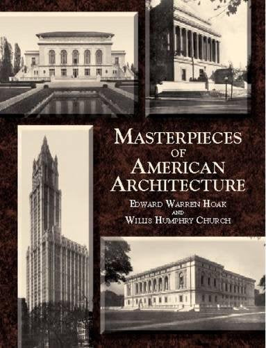 Masterpieces of American Architecture (Dover Architecture),Used