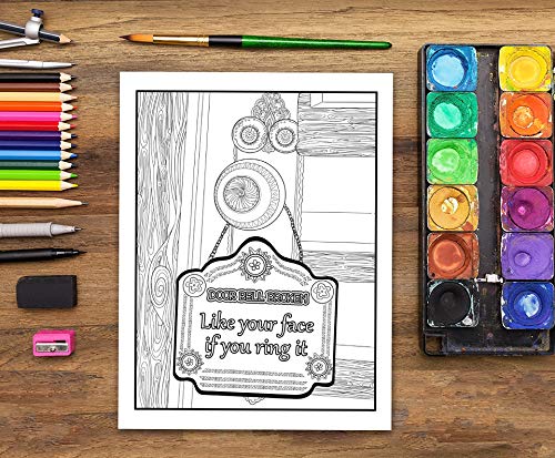 Mom Life: A Snarky Adult Coloring Book,Used
