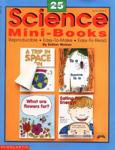 25 Science Minibooks (Grades Prek3),New