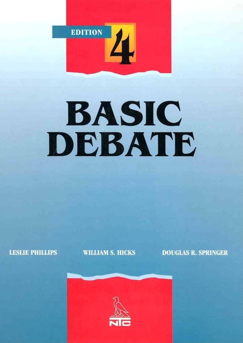 Basic Debate : 4th Edition,Used