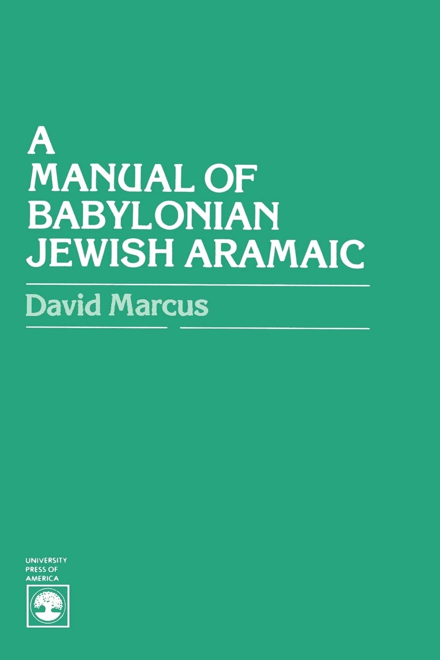 A Manual Of Babylonian Jewish Aramaic,Used