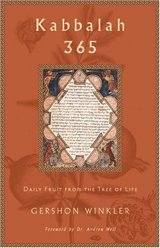 Kabbalah 365: Daily Fruit From The Tree Of Life,Used