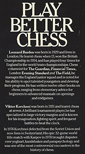 Play Better Chess,Used