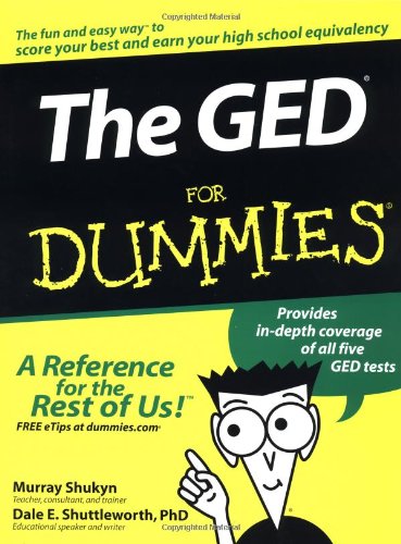 The GED For Dummies,Used