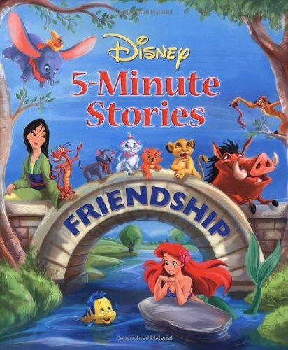 Disney 5Minute Stories Friendship,Used
