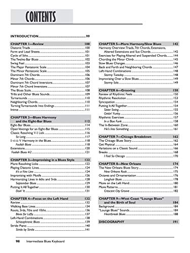 Complete Blues Keyboard Method Complete Edition: Book & Online Audio (Complete Method),Used