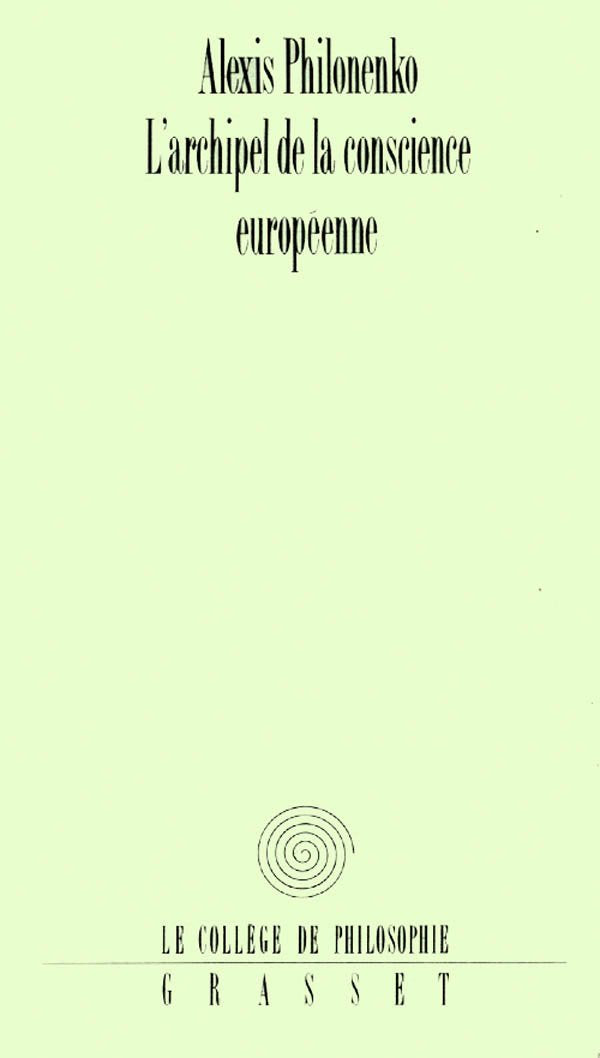 L'archipel de la conscience europenne,Used
