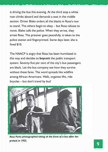 Rosa Parks and Her Protest for Civil Rights: 1 December 1955 (Dates with History),Used