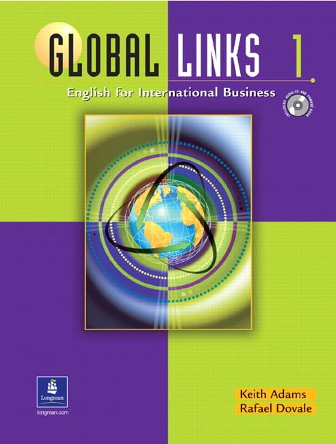 Global Links 1: English for International Business (Student Book with Audio CD and Phrase Book),Used