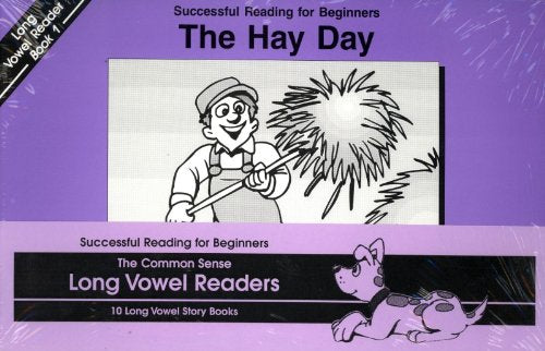 The Common Sense Long Vowel Readers 10 Long Vowel Story Books (Successful Reading for Beginners),Used