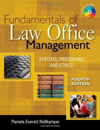 Fundamentals Of Law Office Management,New