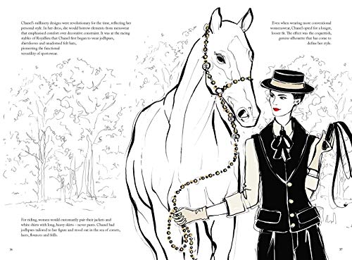 Coco Chanel: The Illustrated World of a Fashion Icon,New