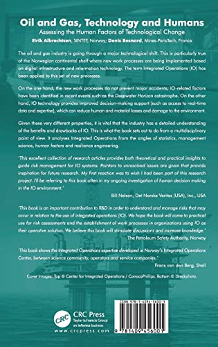 Oil and Gas, Technology and Humans: Assessing the Human Factors of Technological Change,Used