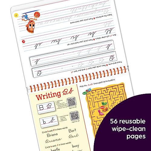 WriteOn WipeOff Let's Write Cursive (Highlights WriteOn WipeOff Fun to Learn Activity Books),Used