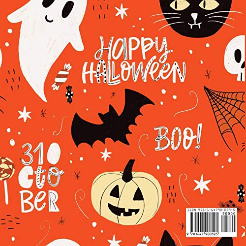 Happy Halloween Coloring Book,Used