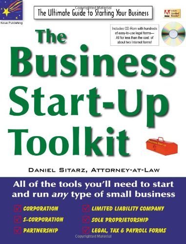 The Business Startup Toolkit: The Ultimate Guide To Starting Your Business,Used