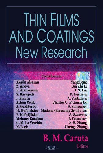 Thin Films And Coatings: New Research,Used