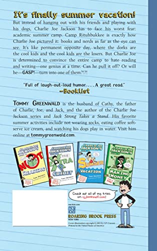 Charlie Joe Jackson's Guide to Summer Vacation (Charlie Joe Jackson Series, 3),Used