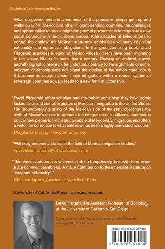 Nation Of Emigrants: How Mexico Manages Its Migration,New