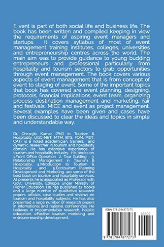EVENT MANAGEMENT: A Complete Handbook for Tourism and Hospitality Professionals,Used