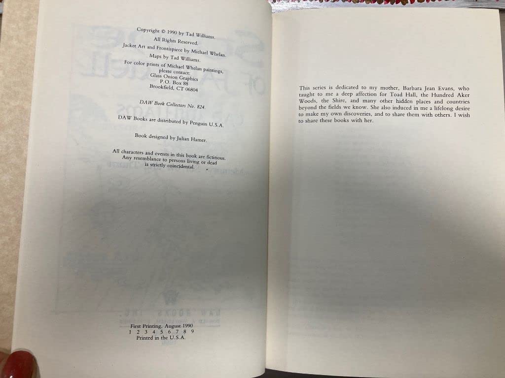The Stone of Farewell (Memory, Sorrow, and Thorn, Book 2),Used