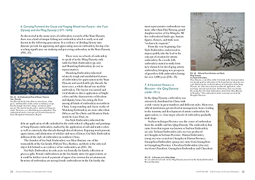 Chinese Embroidery: An Illustrated Stitch Guide,Used