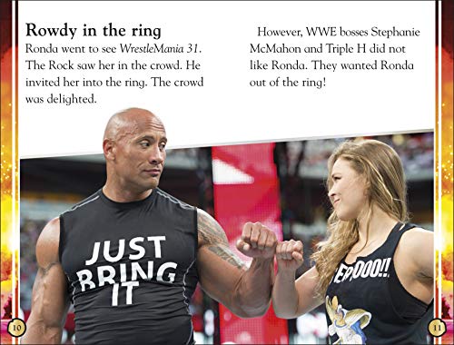 WWE Ronda Rousey (DK Readers Level 2),Used