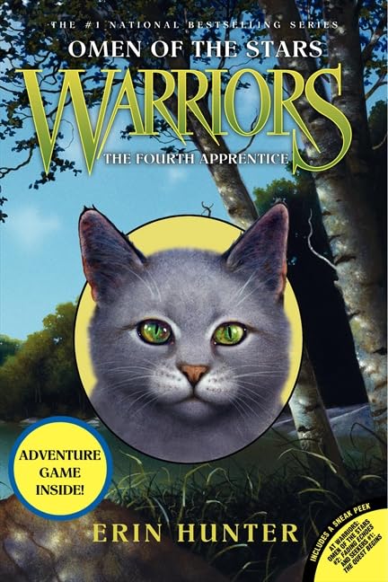Warriors: Omen of the Stars #1: The Fourth Apprentice,Used