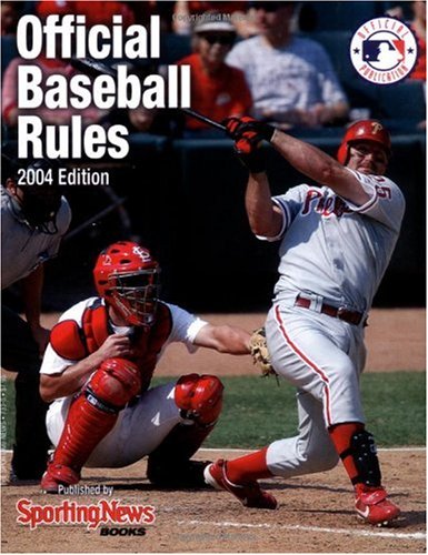 Official Major League Baseball Rules Book, 2004 Edition,Used