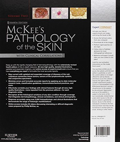 McKee's Pathology of the Skin: Expert Consult Online and Print 2 Vol Set,Used