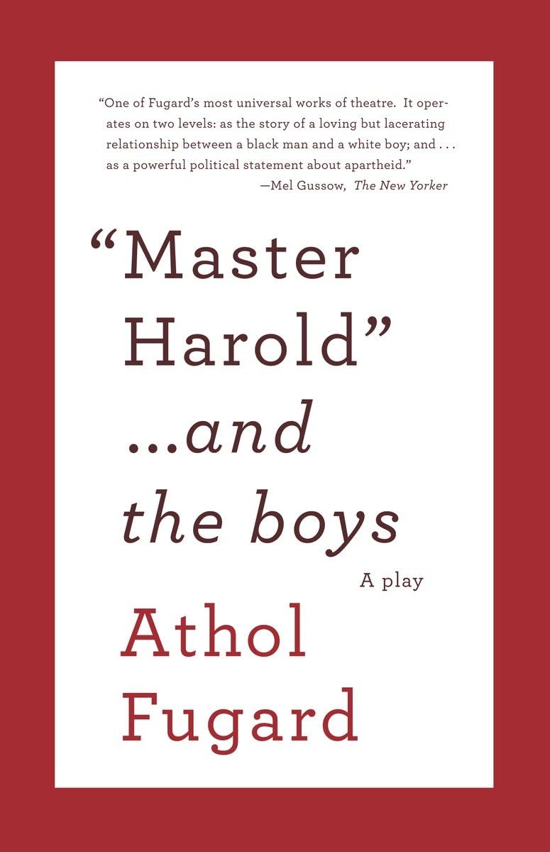 MASTER HAROLD AND THE BOYS: A Play (Vintage International),Used