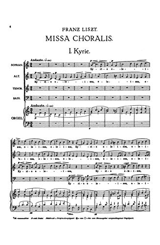 Missa Choralis: SATB divisi (with Organ) (Latin Language Edition) (Kalmus Edition) (Latin Edition),Used