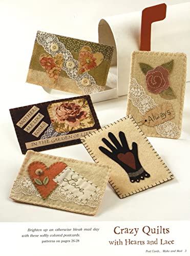 Post Cards: Make and Mail: Mailable Post Cards Made with Paper, Fabric and Floral! (Design Originals),Used