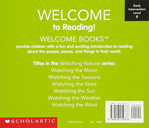 Watching the Seasons (Welcome Books: Watching Nature (Paperback)),Used