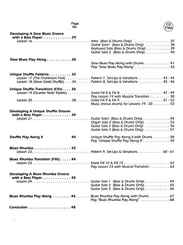 Ultimate Beginner Blues Drums: Steps One & Two, Book & Online Audio (The Ultimate Beginner Series),New