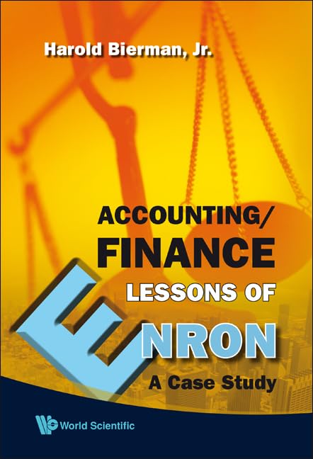 ACCOUNTING/FINANCE LESSONS OF ENRON: A CASE STUDY,New