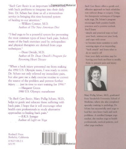 Back Care Basics: A Doctor's Gentle Yoga Program for Back and Neck Pain Relief,Used