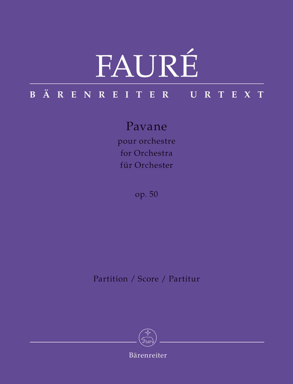 Faur: Pavane, N 100a, Op. 50 (Full Score),Used