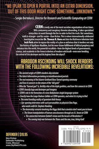 Abaddon Ascending: The Ancient Conspiracy at the Center of CERN'S Most Secretive Mission,Used