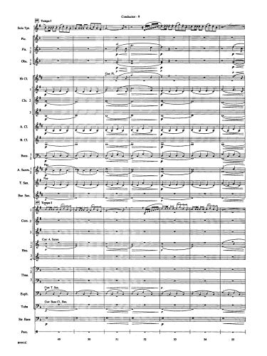 A Trumpeter's Lullaby (Belwin Concert Band),Used