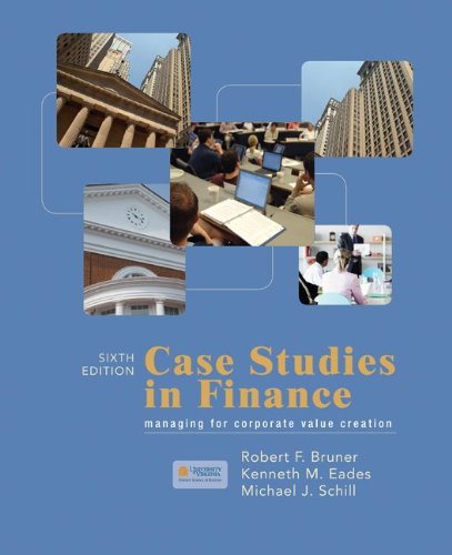 Case Studies In Finance,New
