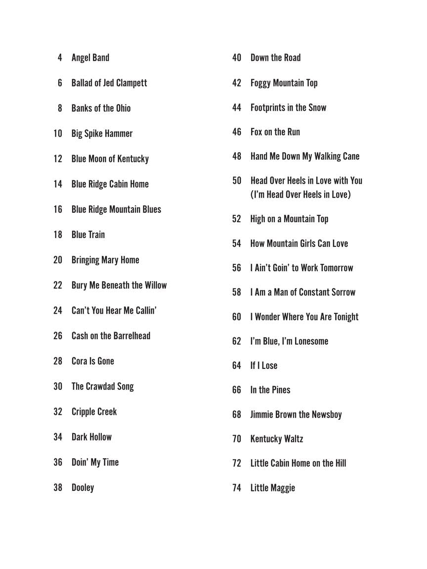 Bluegrass Songs Strum Together: Songbook for any combination of standard ukulele, baritone ukulele, guitar, mandolin, and banj,Used