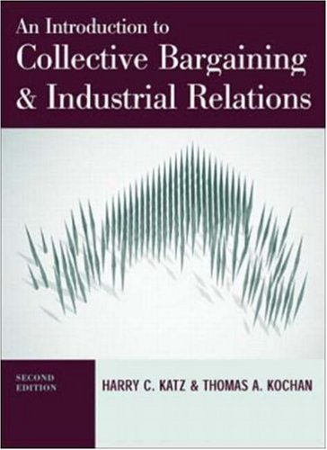 Introduction to Collective Bargaining and Industrial Relations,Used