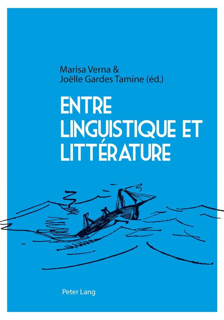 Entre Linguistique Et Littrature (French Edition),Used