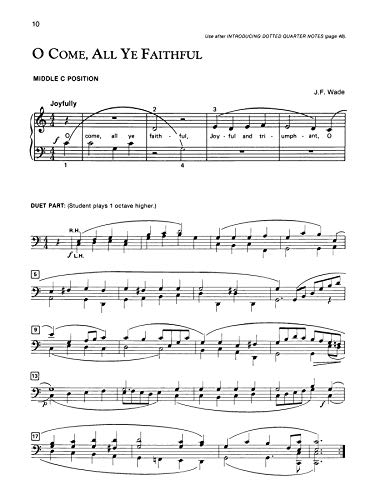 Alfred's Basic Adult Course Christmas, Bk 1 (Alfred's Basic Adult Piano Course, Bk 1),Used