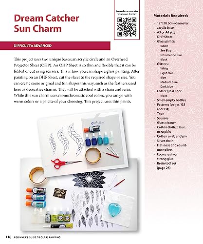 Beginner's Guide to Glass Painting: 16 Amazing Projects for Picture Frames, Dishware, Mirrors, and More! (Fox Chapel Publishing),New