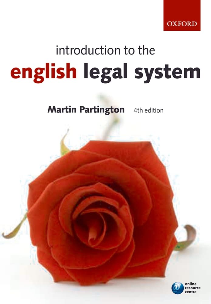 Introduction to the English Legal System,Used