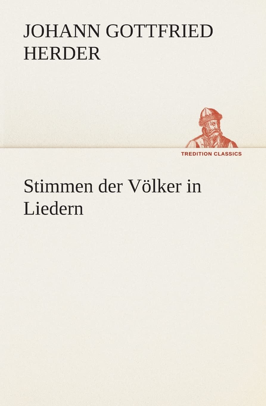 Stimmen der Vlker in Liedern (German Edition),Used