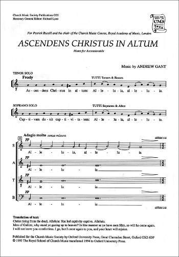 Ascendens Christus in altum (Church Music Society publications),Used