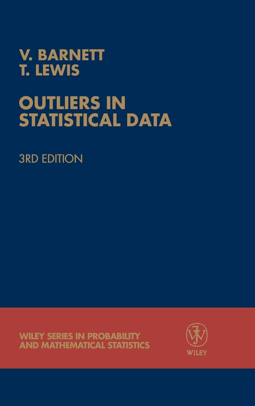 Outliers in Statistical Data,Used